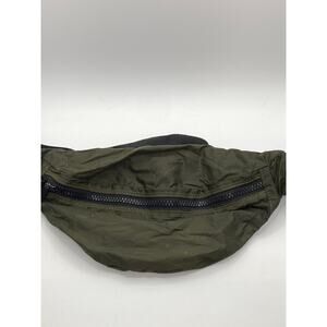 H&M Unisex Adult Dark Green Lightweight Adjustable Strap Belt Bag SZ OS